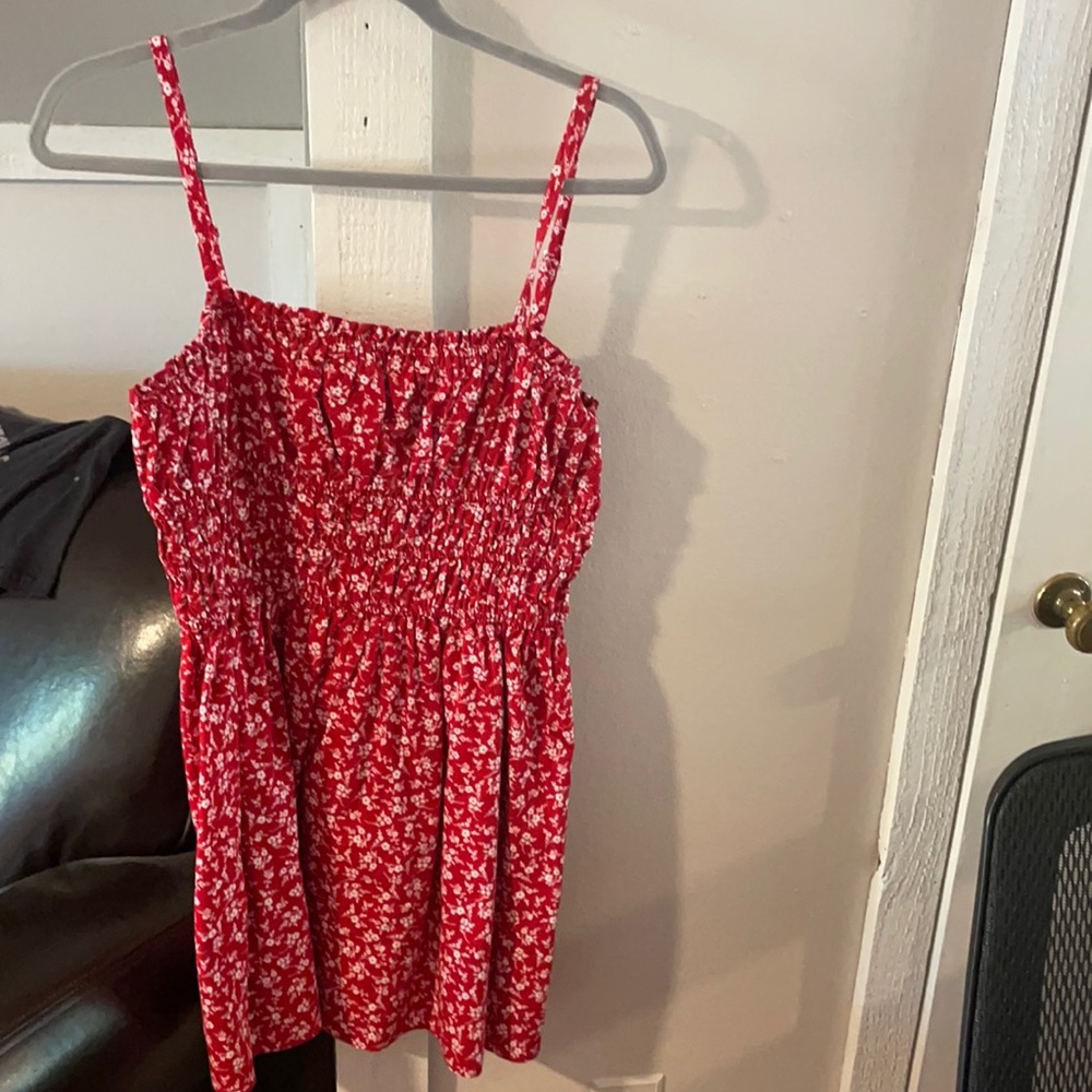 Red dress